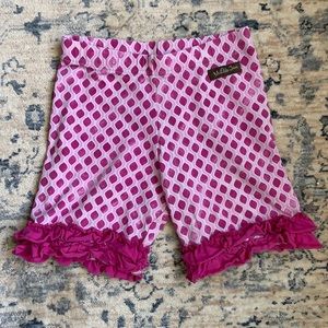 MJ Girls Magenta Quatrefoil Shorties